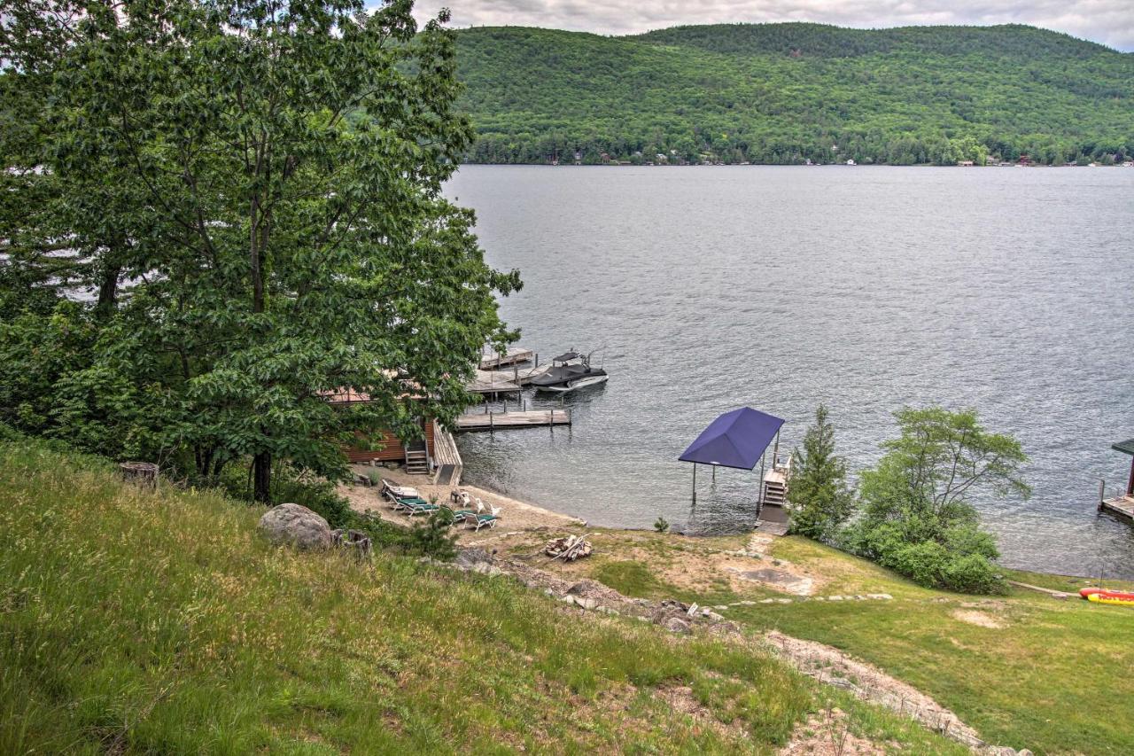 Waterfront Lake George Cabin Walk To Water Exterior foto
